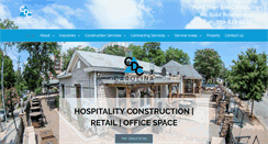 Desktop Screenshot of carolina-construction.com